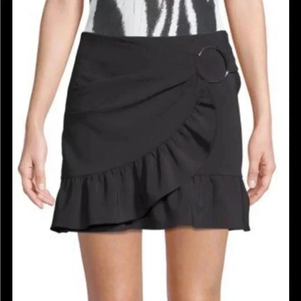 Opening ceremony William drape ruffle mini skirt